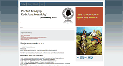 Desktop Screenshot of pfk.waw.pl